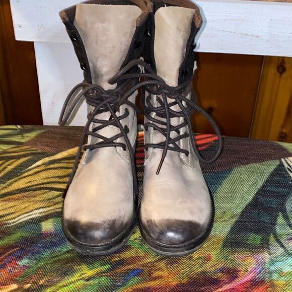 Matisse Mechanic Combat Boot distressed size 7.5 - Picture 5 of 14